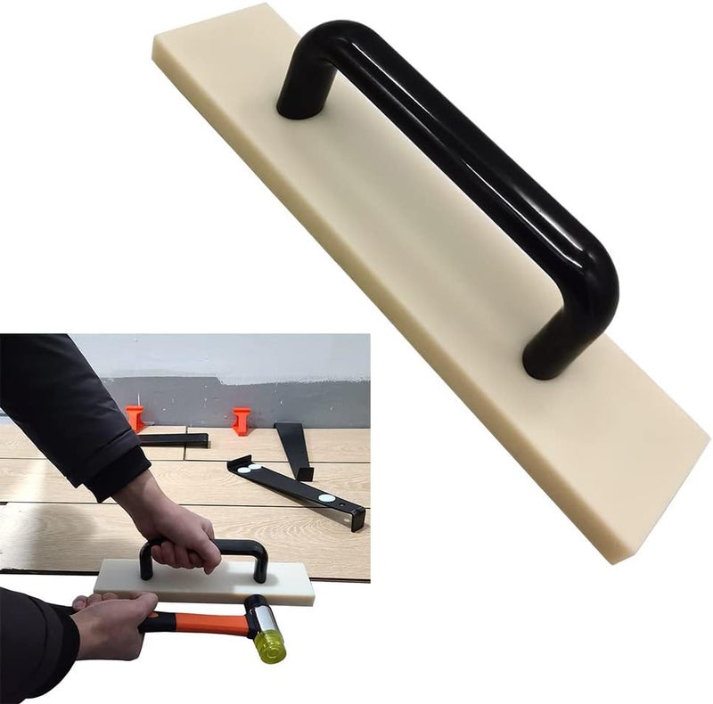 NOWHYX Tapping Block, Durable Flooring Tapping Block with Handle, Practical Vinyl Floor Installation Tool for Installing Laminate, Hardwood, LVP, LVT or Engineered Wood(SIZE:30cm/11.81in) - Image 4